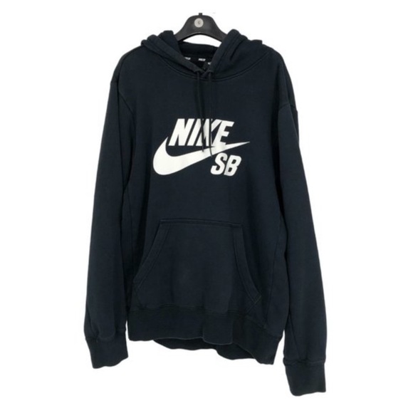 Nike Men's Black SB Icon Pullover Hoodie men’s SP - Picture 8 of 9